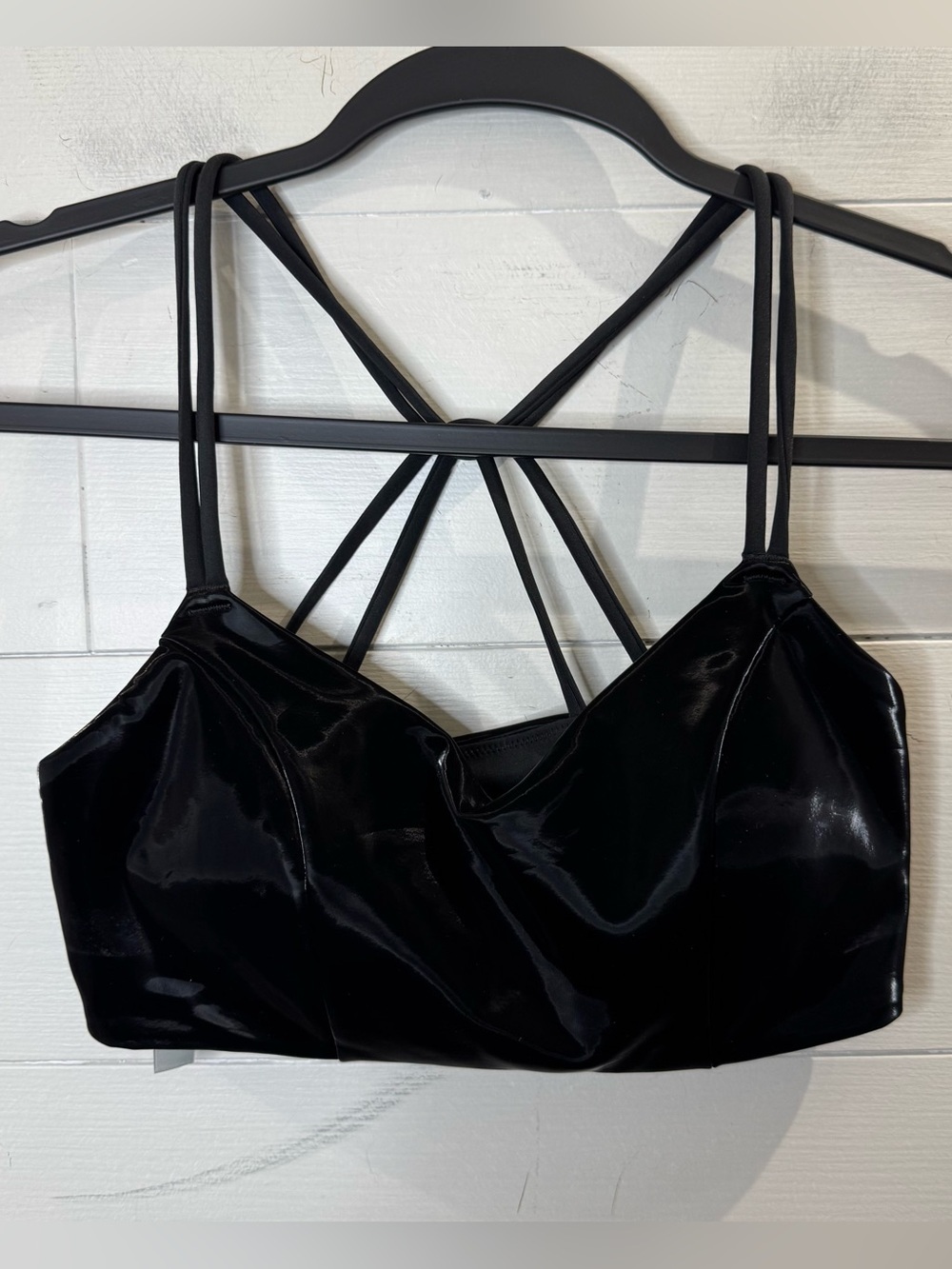 Victoria's Secret VSX NWOT Elevate Liquid Shine Stretch Comfort Sports Bra Small